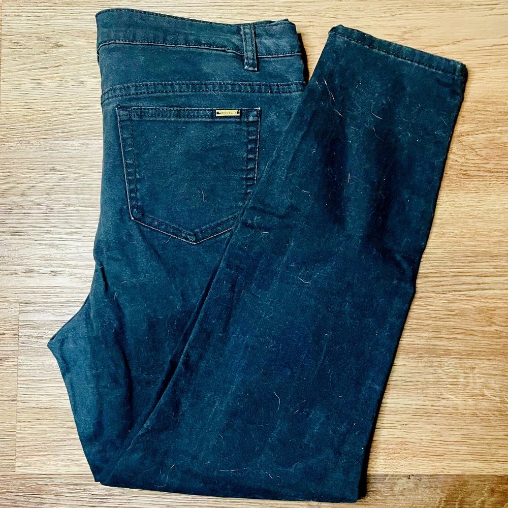 Jaclyn Smith Smith Straight Leg Black Jeans Size 12